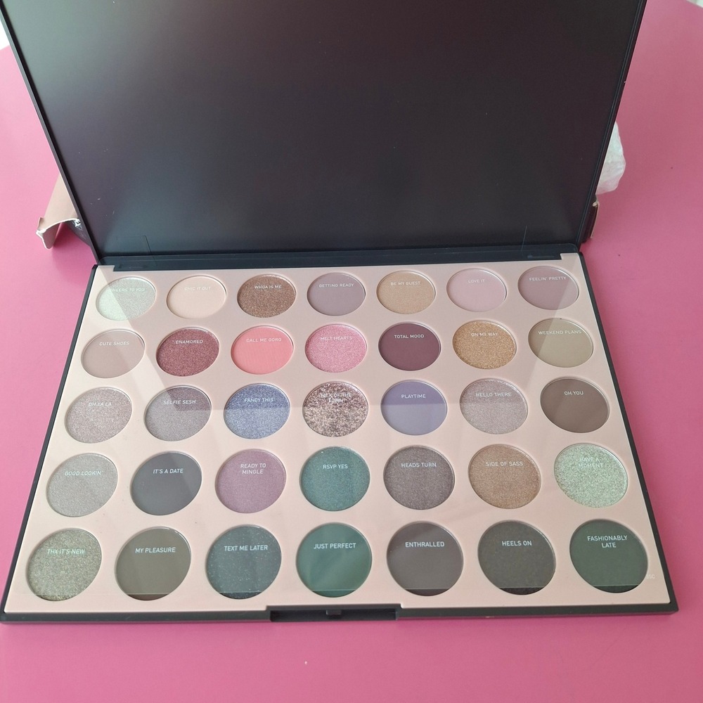 Morphe 35C Everyday Chic Artistry Eyeshadow Palette Matte Shimmer Discontinued